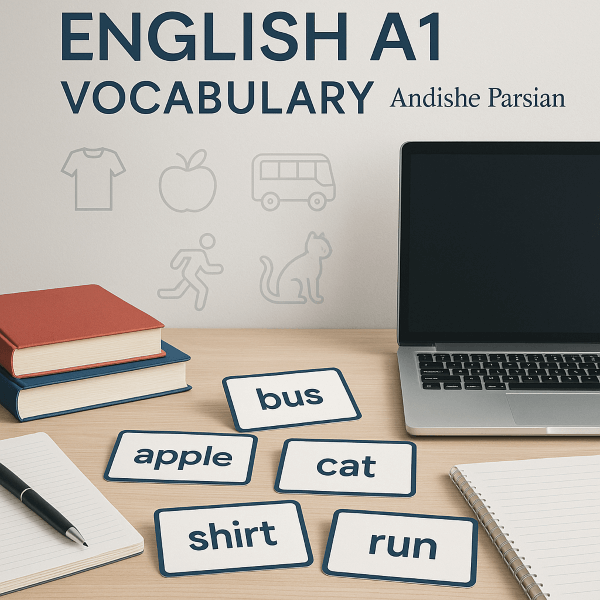 Vocabulary سطح A1 انگلیسی: بخش دوم